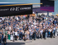 The French Orient Express Racing Team celebrated the christening of the new AC75 with the team, families, friends, supporters and partners