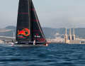 L'équipe Alinghi Red Bull Racing à l'entraînement avec un AC40