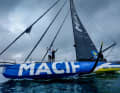 Imoca-Sieger im 50. Rolex Fastnet Race: die "Macif"-Co-Skipper Pascal Bidegorry und Charlie Dalin