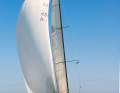 Lush. 275 square metres of sail area accelerate to over nine knots even in light winds