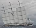 6.: "Maltese Falcon" (88,00 m)