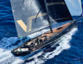 On Mistral day, the 100-foot Wally "V" came up trumps, sailing for world championship honours in Maxi 1 with Ken Read.