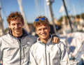 Jungprofis im Aufbruch: Melwin Fink (r.) und Lennart Burke
