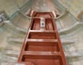 A steel floor assembly has advantages and disadvantages
