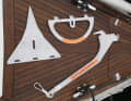 Three flat parts when the anchor is dismantled