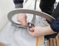 The ANker from Ankerplex is assembled without tools. It is secured with a shackle, which is also the attachment point for the line of the anchor buoy