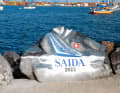 Hier hat sich die Crew der ältesten Teilnehmeryacht verewigt