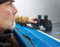 Alone on board. In addition to handling the boat, the biggest challenge is to keep an eye on everything around you