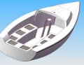 The cockpit is very large. The lifting keel arrangement is still at the design stage