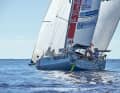 Dem Italiener Luca Rosetti gelang es, über 15 Stunden Rückstand aufzuholen, hier beim Start zur zweiten Etappe