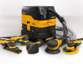 Good extraction during sanding protects health and the environment and extends the service life of the abrasive