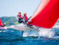 Die jungen Australier Brin Liddell und Rhiannan Brown gewannen das Nacra-Medaillenrennen und holten ihr erstes Kieler-Woche-Bronze.