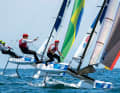 Bei den olympischen Spielen 2021 in Enoshima rasten Paul Kohlhoff und Alica Stuhlemmer in einem echten Segelkrimi zu Bronze