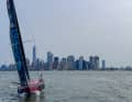 Er war mit seinem Mini 6.50 von New York in 17 Tagen über den Atlantik nach Lizard Point gesegelt