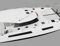 Schutzschirm. Das Bimini-Dach deckt fast das gesamte Außencockpit ab.