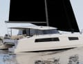 Der moderate Decksprung ist typisch für die Konstruktionen aus dem Büro von Marc Lombard Yacht Design. Die Linien sind damit recht attraktiv.