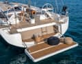 Unique selling point. The large double bathing platform is a novelty on the market