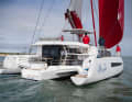 The raised steering position with seating area on the cabin roof sets the Neel apart from the competition - and of course its three hulls, of which the two outer ones are quite narrow