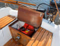 Shaft or stern: The outboard motor sits in the shaft as standard, but some people run it at the stern