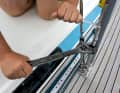 Trimming: Only use precisely fitting, stainless steel tools with long levers