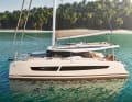 Der positive Decksprung, der eingezogene Steven und die langen Rumpffenster prägen die Optik des neuen 41er von Fountaine Pajot
