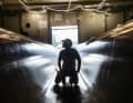 Hypersail under construction: Giovanni Soldini and Ferrari want to break track records with the 30-metre foil.