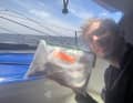 Last rations: Although he had only been travelling for a good ten days, the "Macif" skipper was already stocking up on provisions for day eleven today. By then, it was clear that he no longer had to economise
