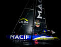 First, no ifs, ands or buts: Charlie Dalin at the finish line in Les Sables