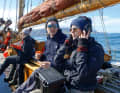 The shark cutter is used by climate researchers and marine biologists
