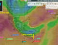 Die Position der Flotte um 11:00 UTC am 8. Februar 2024