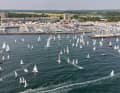Et voici à quoi ressemble le départ des bateaux pour leurs courses