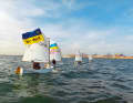 This picture went viral in the sailing scene shortly after the start of the war
