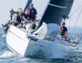 L'équipage du "patent 4" s'est réjoui des conditions de navigation parfaites lors de la deuxième journée de la semaine de Travemünde.