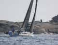 The boat can be ordered with a self-tacking jib or small genoa.