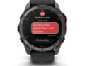 Using the InReach system, the Fenix can make emergency calls and send text messages even without a mobile phone network