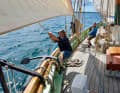 The builders have realised many ideas to make it easier for the crew to sail the ship