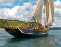 The huge rig is modelled on the original. It can be operated by a small crew