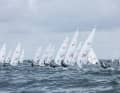 The conditions at the end of the Ilca European Cup were perfect.