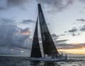 The "Illbruck" arrived in Warnemünde in the fading evening light.