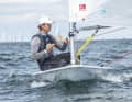Ole Schweckendiek is on course to win the Ilca7 before the final day.
