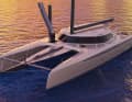 Morrelli & Melvin from California designed and constructed the 22 metre long Cat 72