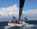 Au revoir, Lorient! The first circumnavigation has begun for Lennart Burke and Melwin Fink.