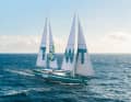 TOWT schooner from France: From 2025, two schooners with two main, two jibs and a genoa will be sailing. The first is currently on its maiden voyage to New York