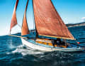 Originalgetreu erhalten und restauriert: das schlanke wie schnelle Arbeitsboot