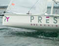 Here you can see the lifting of the bow even better