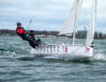 The harness can make for more upright and faster sailing, but is not a must. The long edge offers good stability