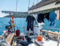 There is plenty of diving equipment on board and also scientific equipment below deck to work on the projects and carry out research while travelling