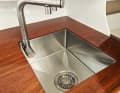 The tap with matching sink, also from the manufacturer