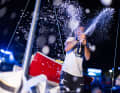 Pure Freude beim Sieger der Serien-Wertung beim La Boulangère Mini Transat 2023