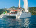 ... the large solar panel aft. The cabin roof is accessed via steps.